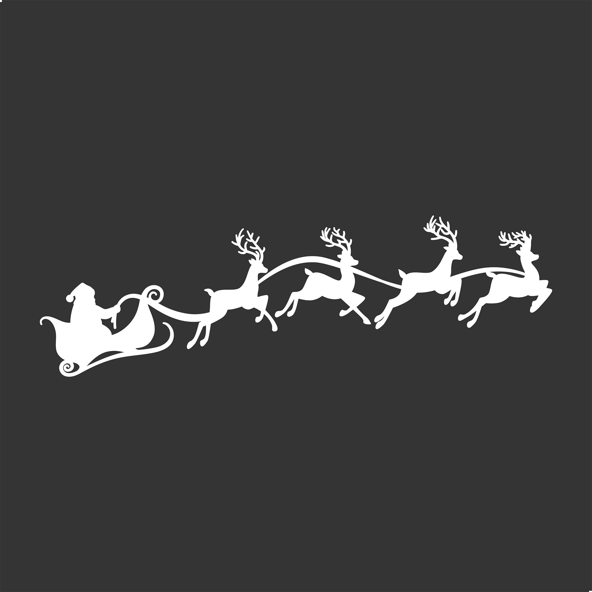 Raamsticker XXL in de vorm van een gouden kerstboom - Voor kerstraam - Voor raamdecoratie