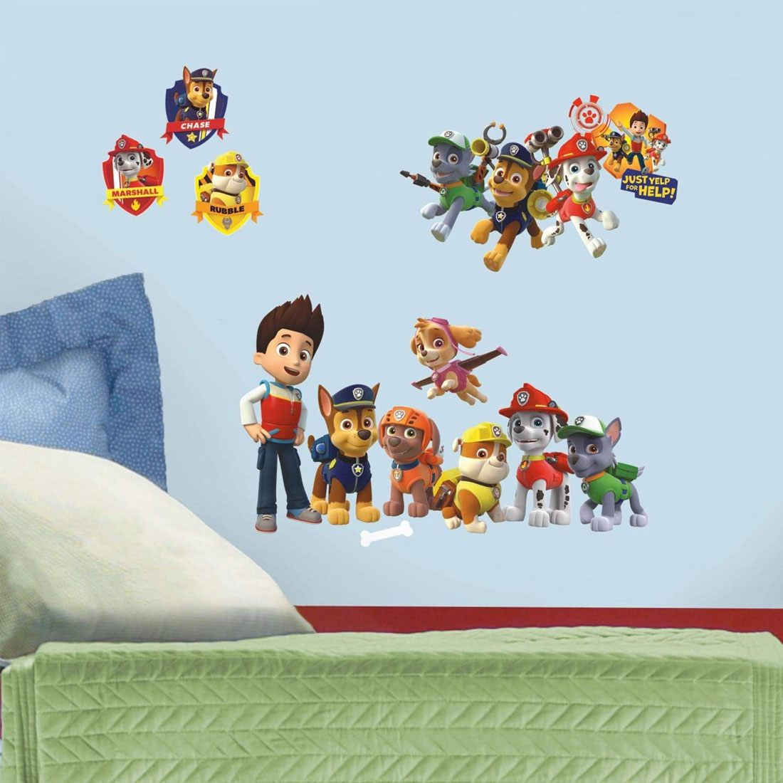 Paw Patrol Muurstickers Gratis Verzending Muurstickerstunter
