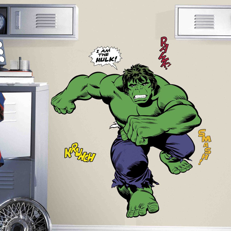 Muursticker de Hulk - Muurstickerstunter - Voordelig muurstickers kopen